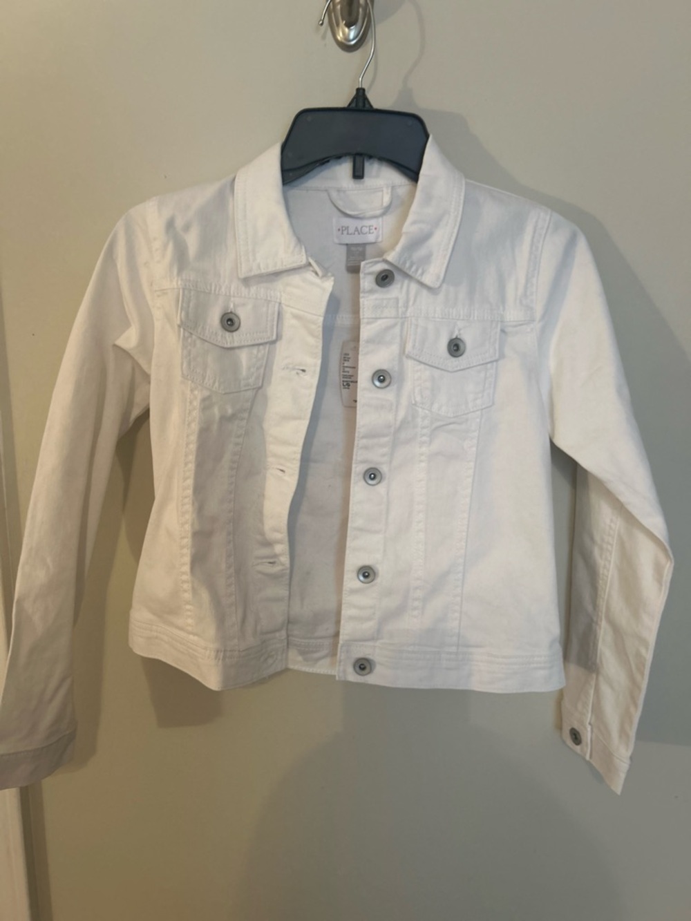 The Children's Place White Denim Jacket for Kids